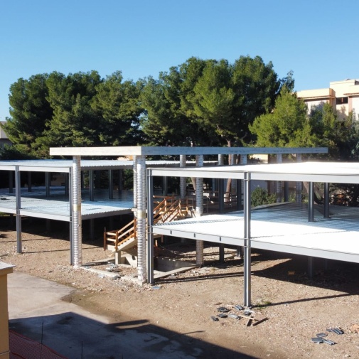 (lavori in corso) Demolizione e ricostruzione plesso A della scuola elementare di via Scarabino - Orta Nova (FG)